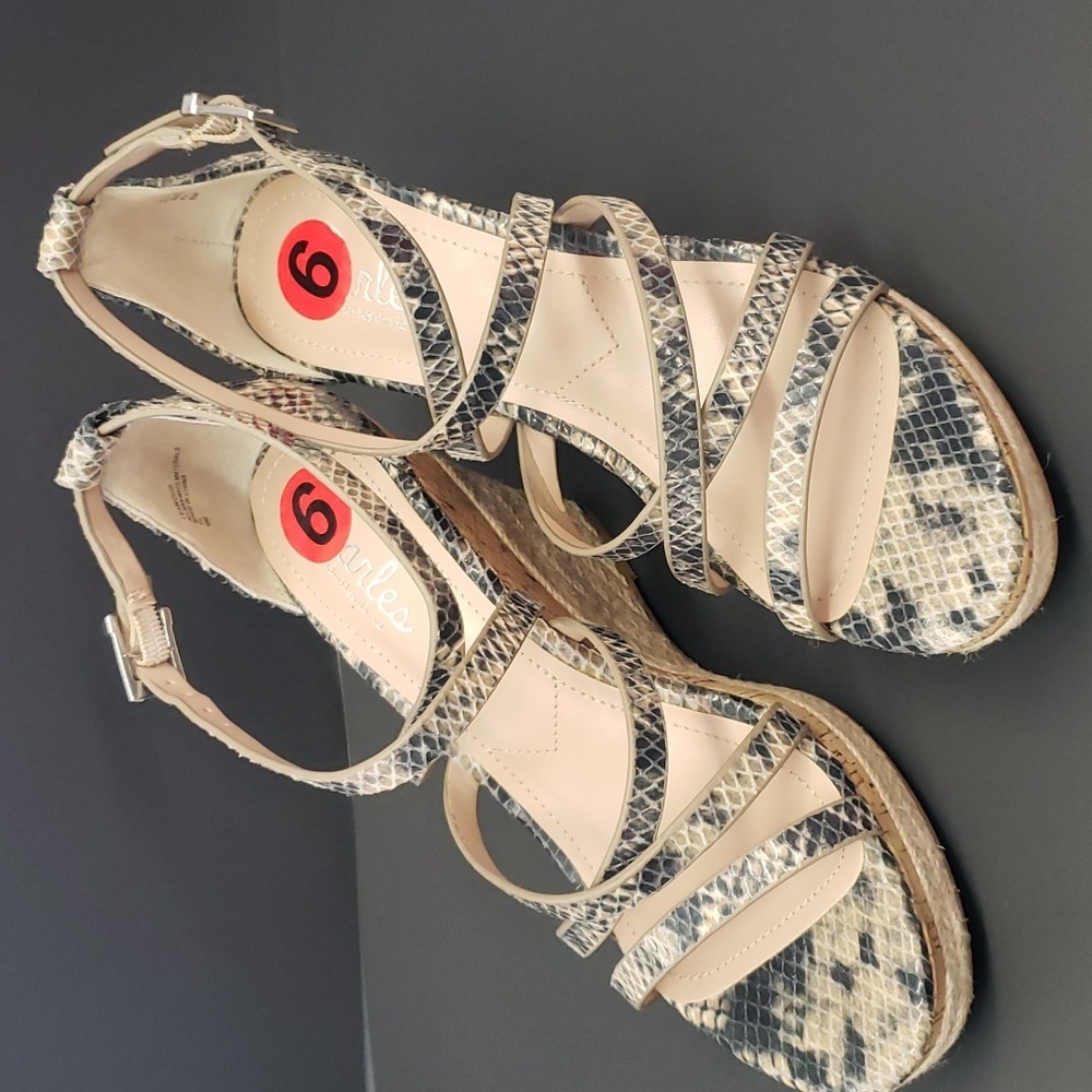 Charles by Charles David strappy wedge sandals